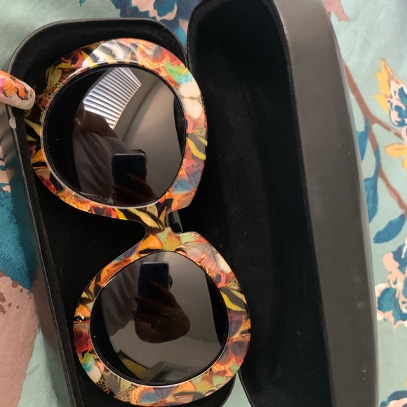 Valentino Accessories - Valentino Camouflage Butterfly Sunglasses